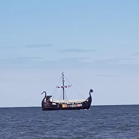 Strandidylle Mit Meerblick Und Kamin Apartamento